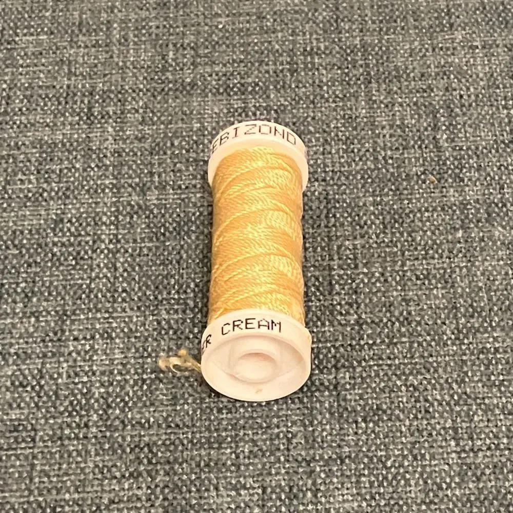 Yellow Needlepoint Thread Yarn